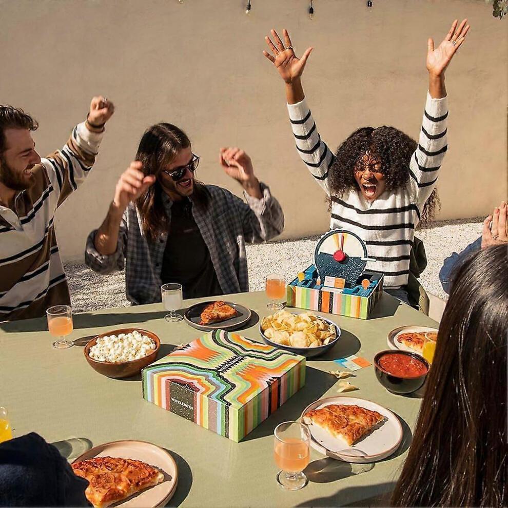 Wavelength Board Game - Wave Synchronization Challenge, Fast-Paced Family Party Game for 2-12 Players