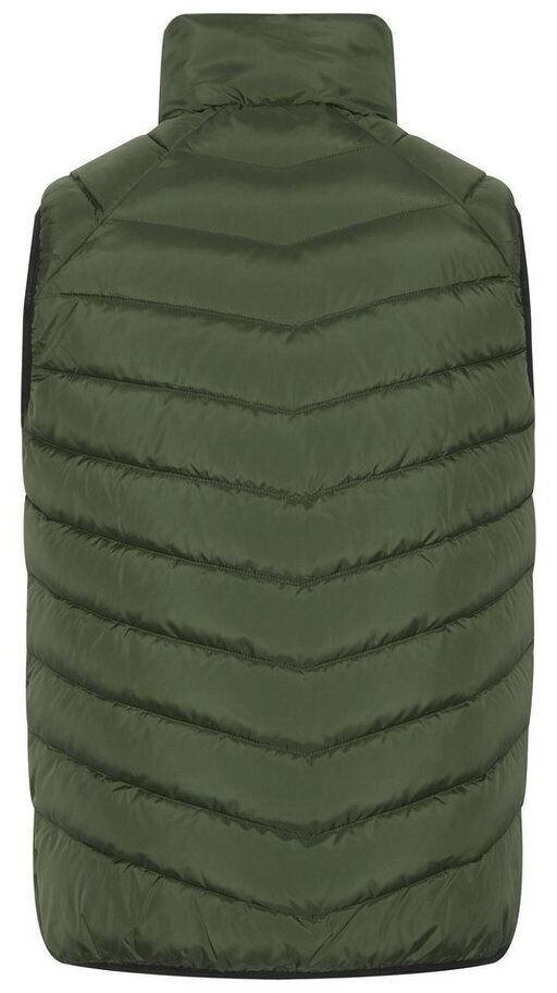Winter Jacket Chiemsee - Men's Vest with Lining Made of Fashionable Quilted Material (22213201) Green Kombu