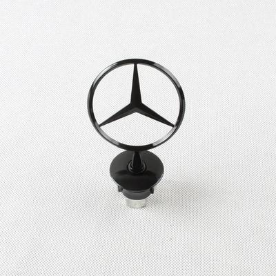 Autoaufkleber 2025 Heiß 1 Stück Mercedes Benz Emblem Stern Motorhaube Auto Motorhaube Front Logo für Mercedes Benz W202 W203 W204 W208 W210 W220 W