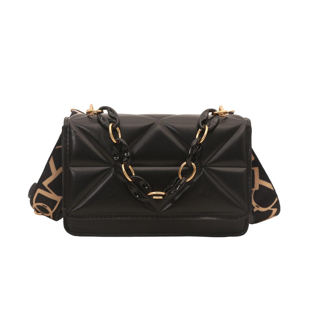 Niche Bag Women's Foreign Style Small Square Bag 2025 Summer New Fashion Simple Shoulder Bag Casual Trend Messenger Bag