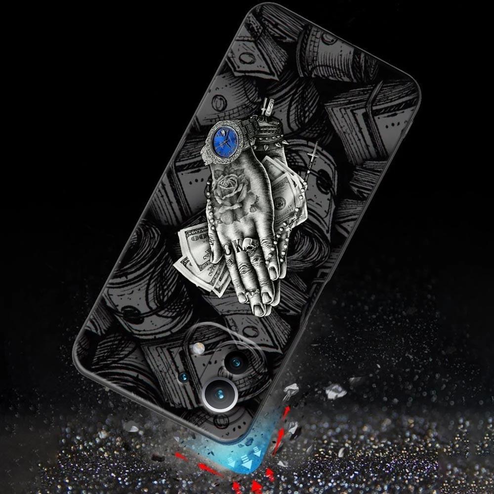 Winking Money Dollars For Xiaomi 15T 11T 12T 13T 14T Pro 11 Lite 15 Phone Case Mi POCO X7 X8 M7 F7 Pro F8 Ulra F6 M6 X5 X6 Cover