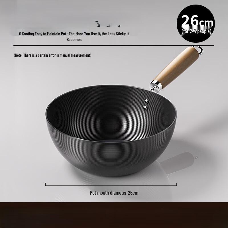 Yoshida Takumi Rust-Resistant Non-stick Iron Wok