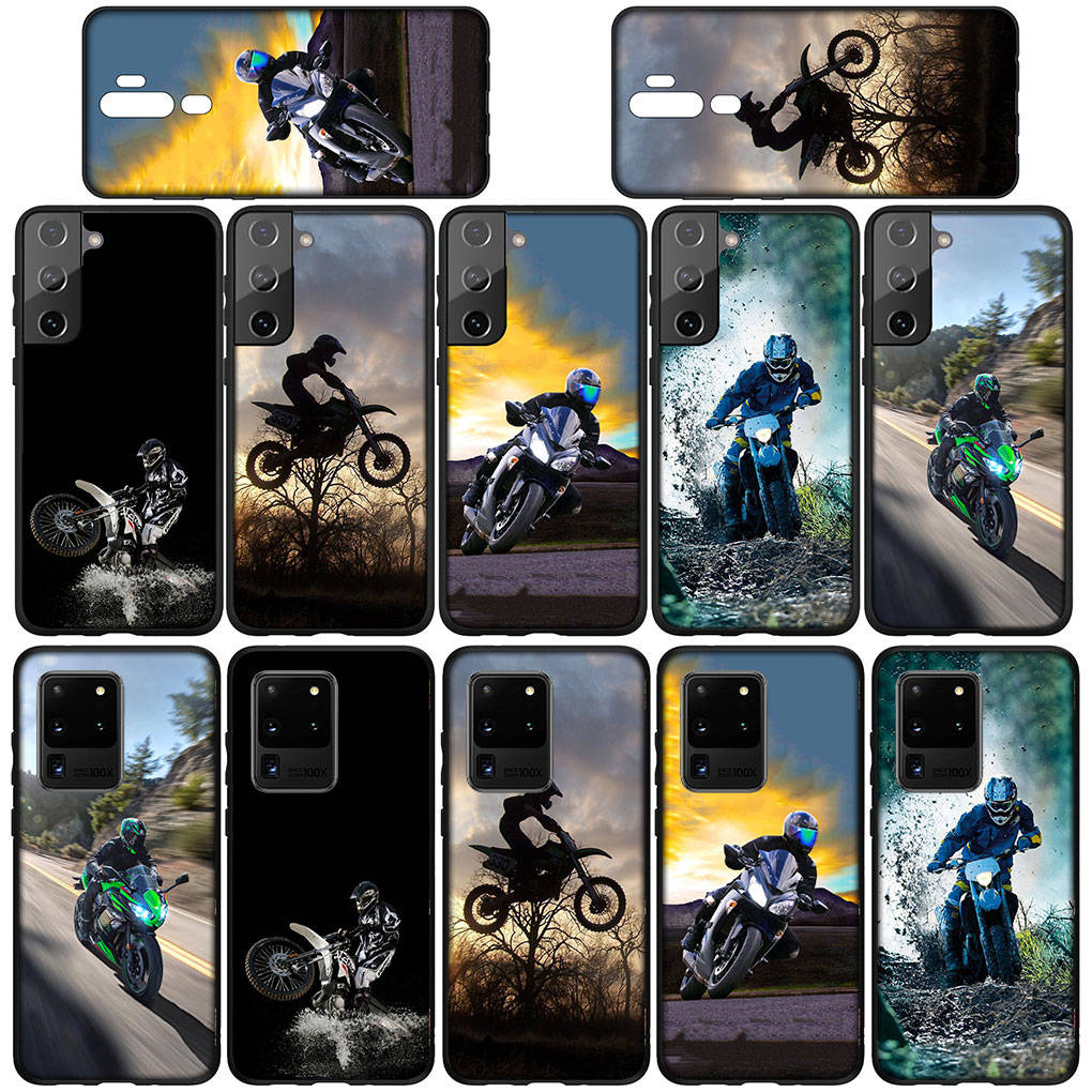 Pro Samsung Galaxy S24 S23 iPhone 16 15 14 Xiaomi Redmi Note 13 12 11 8 Plus 9 Pro Max X XR Pouzdro na telefon Moto Cross Motocykl Sportovní Mobil OPPO Huawei