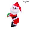 Electric Dancing Santa Claus Toy, Christmas Music Butt Shake Animated Figure, Unique Novelty Gift for Xmas Birthday Party Decor