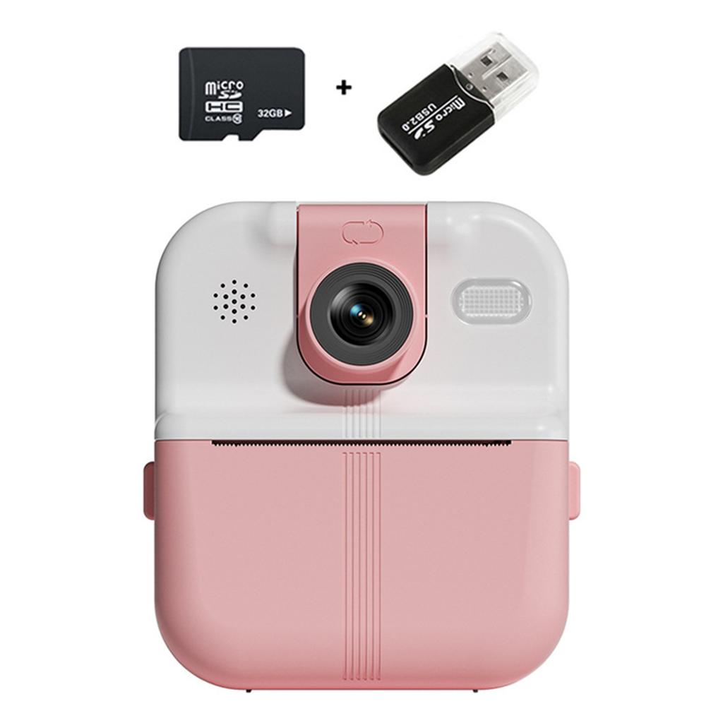 Children's Printing Camera Connects To Mobile Phone and Can Take Selfies In High Definition with Flash