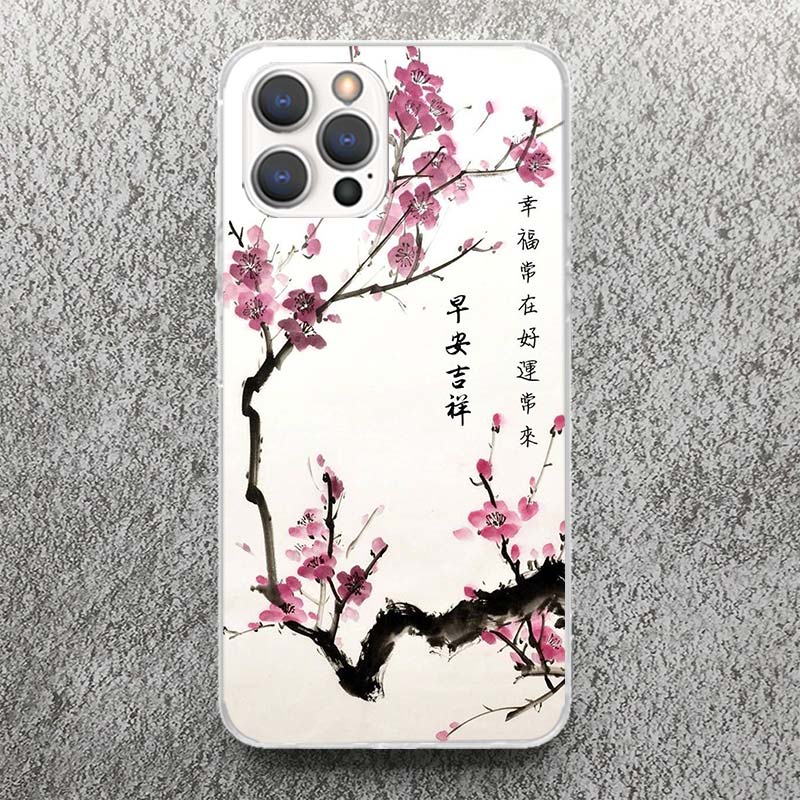 Phone Case For iPhone 17 16 15 14 13 12 11 Pro Max Mini Plus Air 7 SE 8 Soft Silicone Print Shell Funda 17 16 15 14 13 12 11 Pro