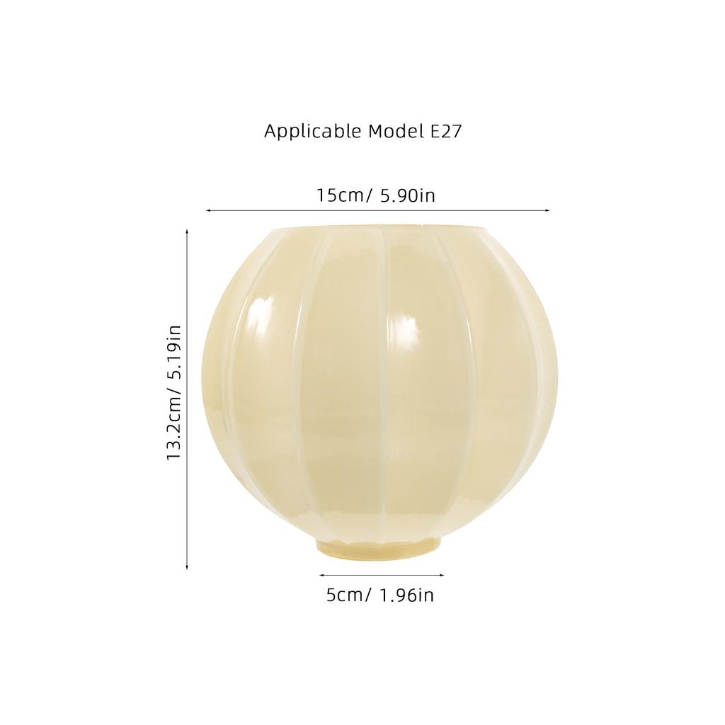 Glass Pendant Lamp Shade Replacement for Ceiling Light Fixtures Chandelier Shade Household Light Cover for E27 Bulb