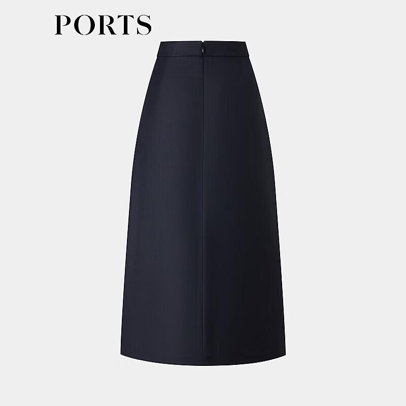 Ports Women's Pleated A-Line Midi Skirt