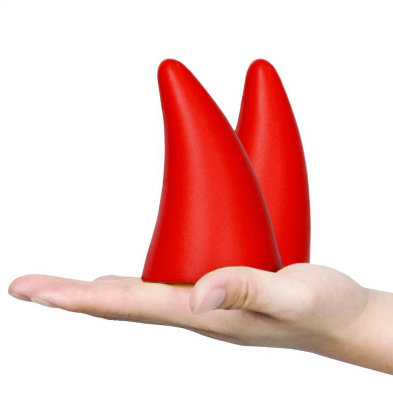 Devil Horn Car Roof Decoration 3D Stereo Bumper Hood Stickers Car Helmet Sticker Decal Waterproof Styling Bull Horn Search Tool