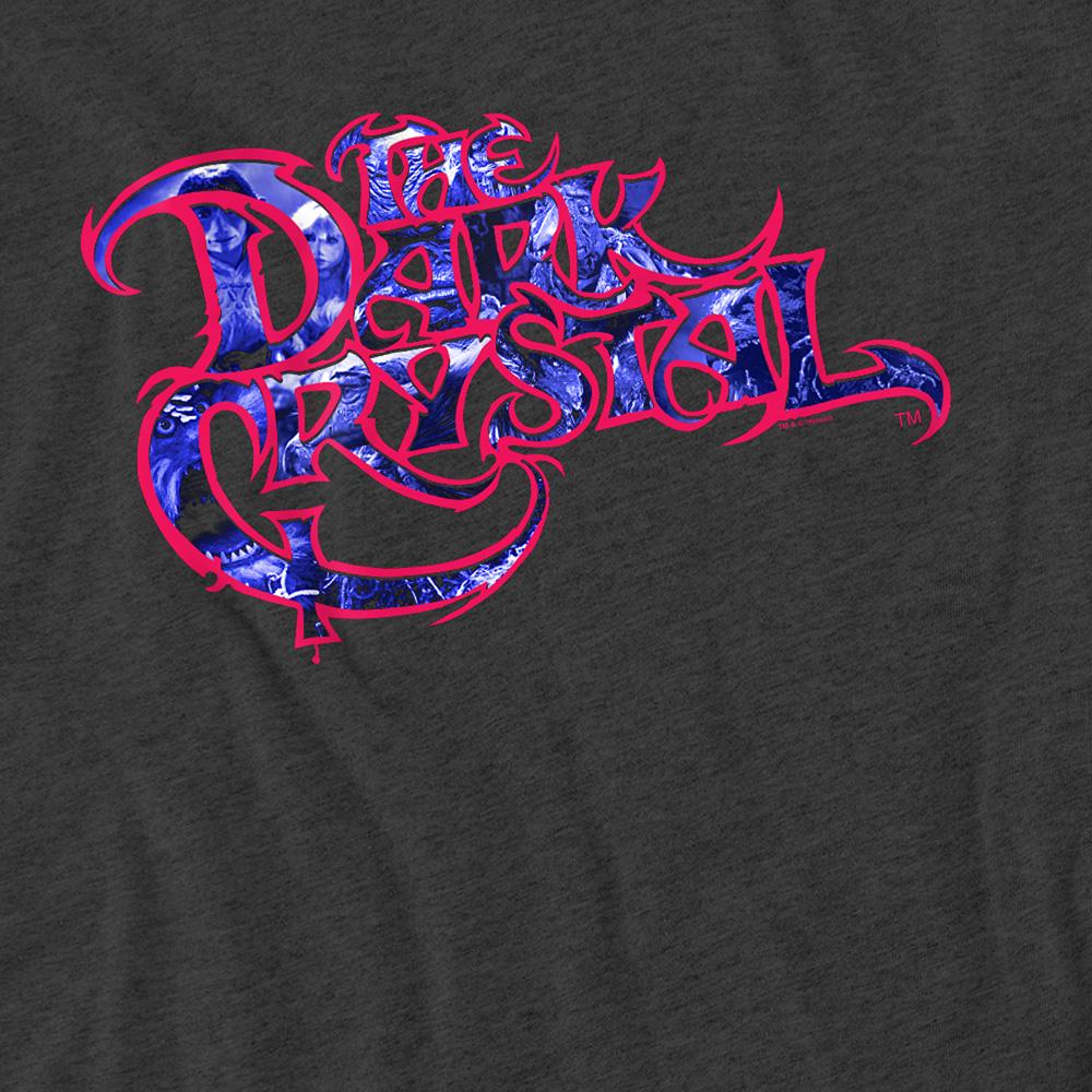 Dark Crystal Unisex Vuxen Collage Logotyp Ljungfärgad T-shirt