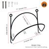 Bathroom Towel Rack Towel Holder Storage Organizer Wall Mounted Wine Organizer For Clothes RV Entryway Bathroom Nursery Living