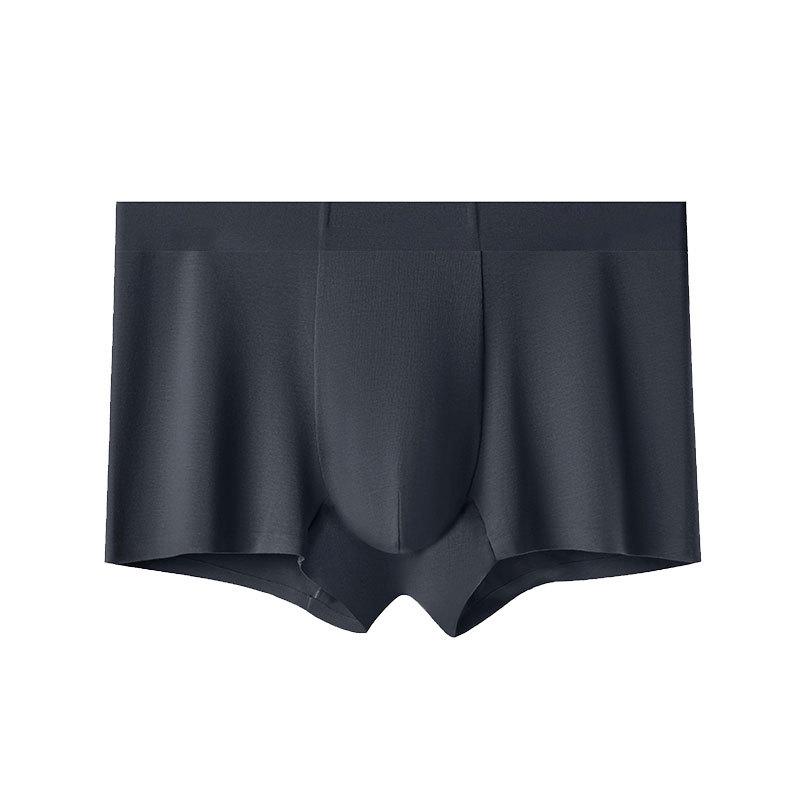 

Чоловічі боксери з гребінної бавовни 7А - Антибактеріальні, безшовні, дихаючі, вільного крою, великих розмірів. XL платиновий/сірий колір