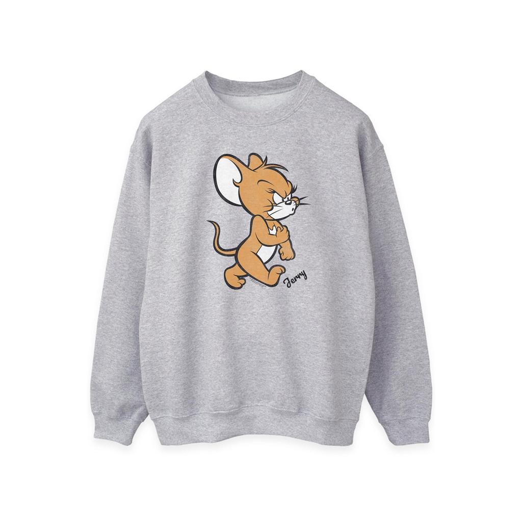 Tom and Jerry Womens/Ladies Angry Mouse Sweatshirt