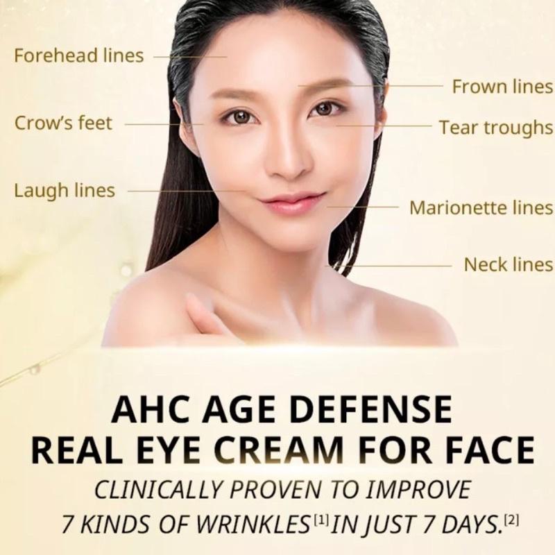 AHC Age Defense Real Eye Cream per viso 40ml