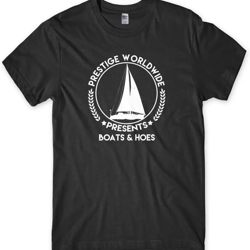 Prestige Worldwide Boats & Hoes Sailboat T-shirt