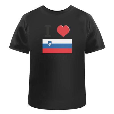 I Love Slovenia Cotton T Shirt Ta033567