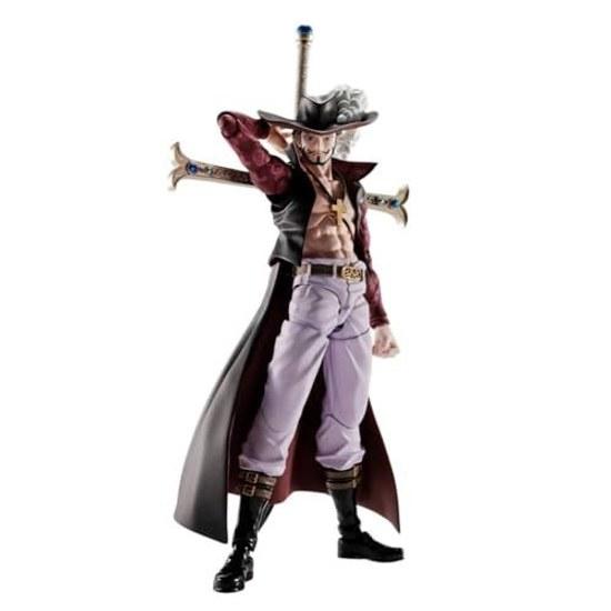 TAMASHII NATIONS - One Piece S.H.Figuarts Dracule Mihawk Hawk Eyes PVC ABS material approximately 165mm painted figure