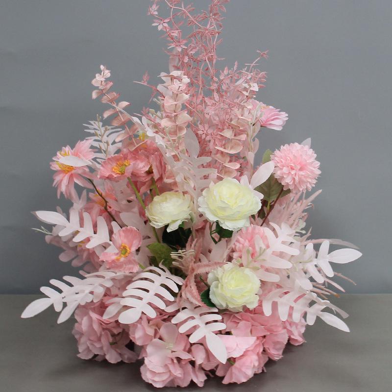 Artificial Wedding Aisle Flowers: Hotel Table Arrangements & Decorative Flower Balls for Stage and Welcome Area