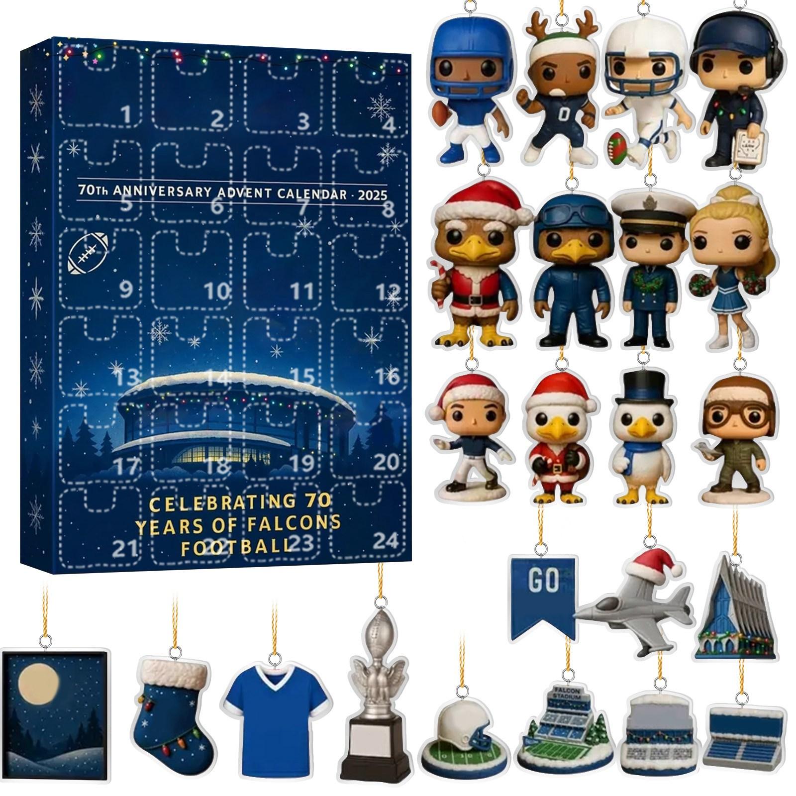 

2D Адвент-календарь включает 24 адвент-календаря, календарь обратного отсчета и коллекционные сюрпризы One Size