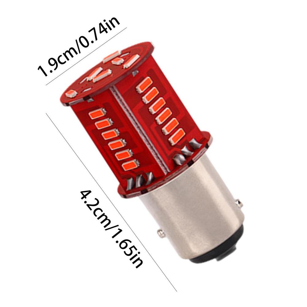 Motorcycle Brake Light Bulb Trailer Rear LED Trailer Lights With High-Brightness Bulb Brake Stop Strobe Light Bulb For