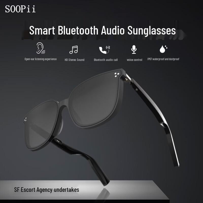 

Bluetooth-очки SooPii SE08 для прослушивания аудио