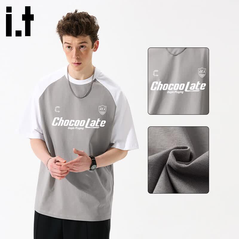 :CHOCOOLATEit Unisex Raglan Sleeve Cooling T-Shirt M