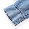 Spring/Summer Elegant Chinese Tencel Denim Shirt for Women