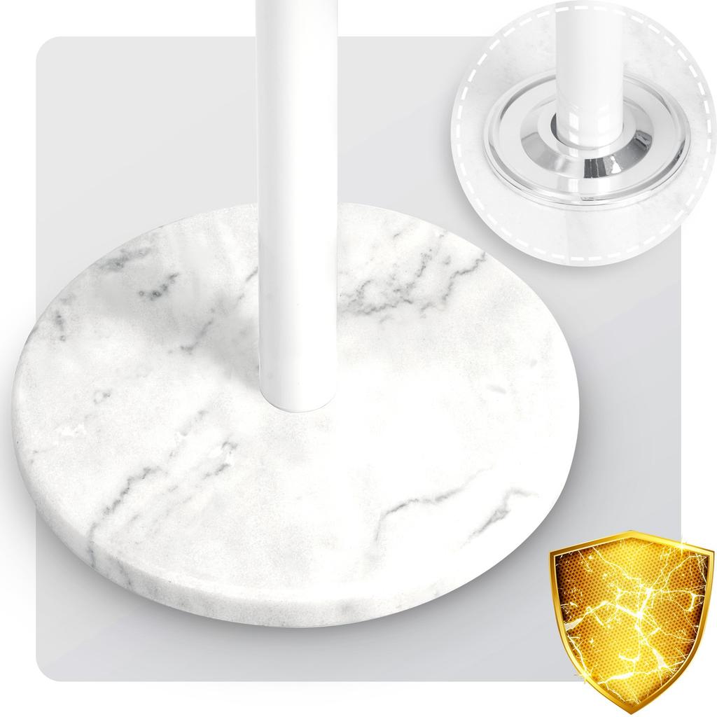 Standing Clothes Rack With Marble Base Massido 684301