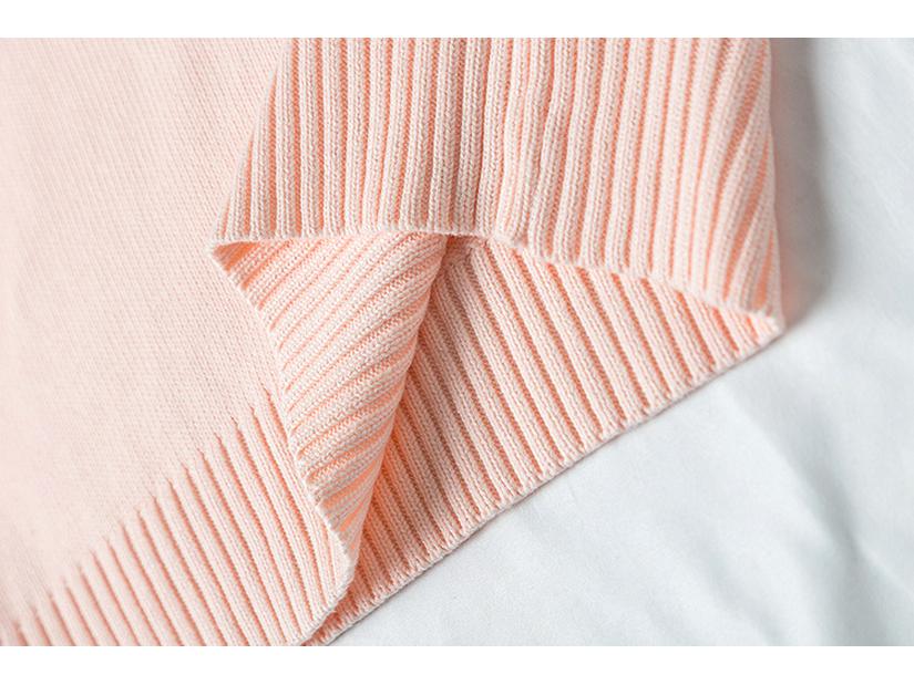 Chaleco Japonés de Punto con Cuello en V de 21 Colores: Prendas de punto Otoño/Invierno