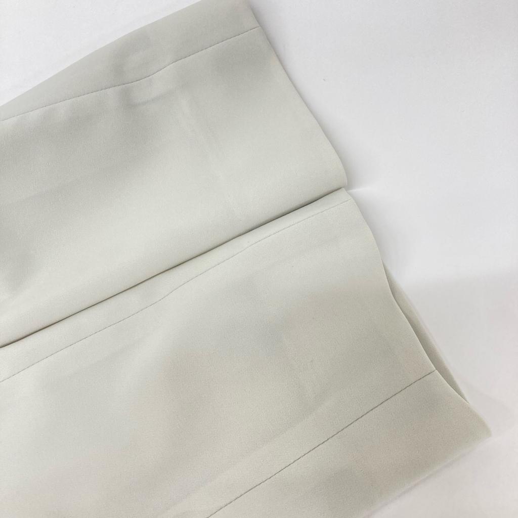 theory luxe 24Stainless Steel 03-4204112S Steering Gray Buttonless Collarless Jacket Jacket S32 Steering greyUsed