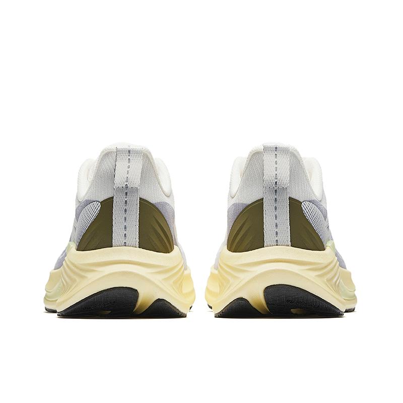 Anta Hydrogen Cool Lightweight Running Shoes Women Sneakers White Gray Green 922625514-3