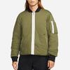Nike FW22 Sport Warmth Pocket Casual Stand Collar Cotton Jacket Men Jackets Green DD5002-326