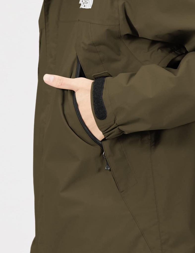 The North Face Scoop New Size L Men's Jacket, Waterproof, Lightweight, Taupe,