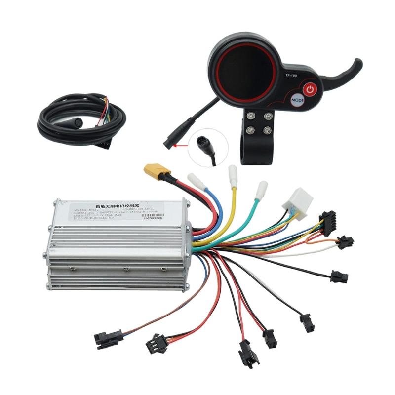 

High Visibilities LCD Speed Controller Electric Bike Mountain Cycle Scooters Display Shockproofed Construction