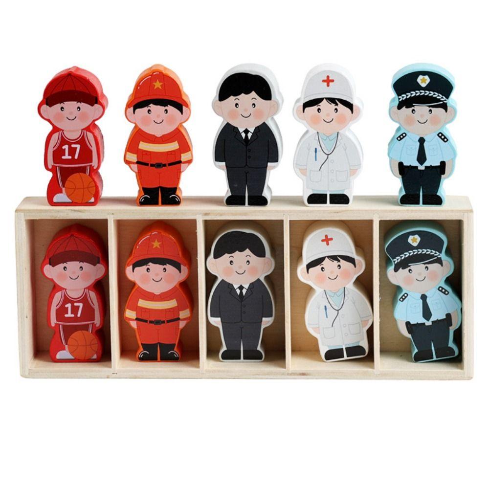 Early Educational Character Puzzle Game Matching Game Reasoning Thinking Puzzle Toy Children