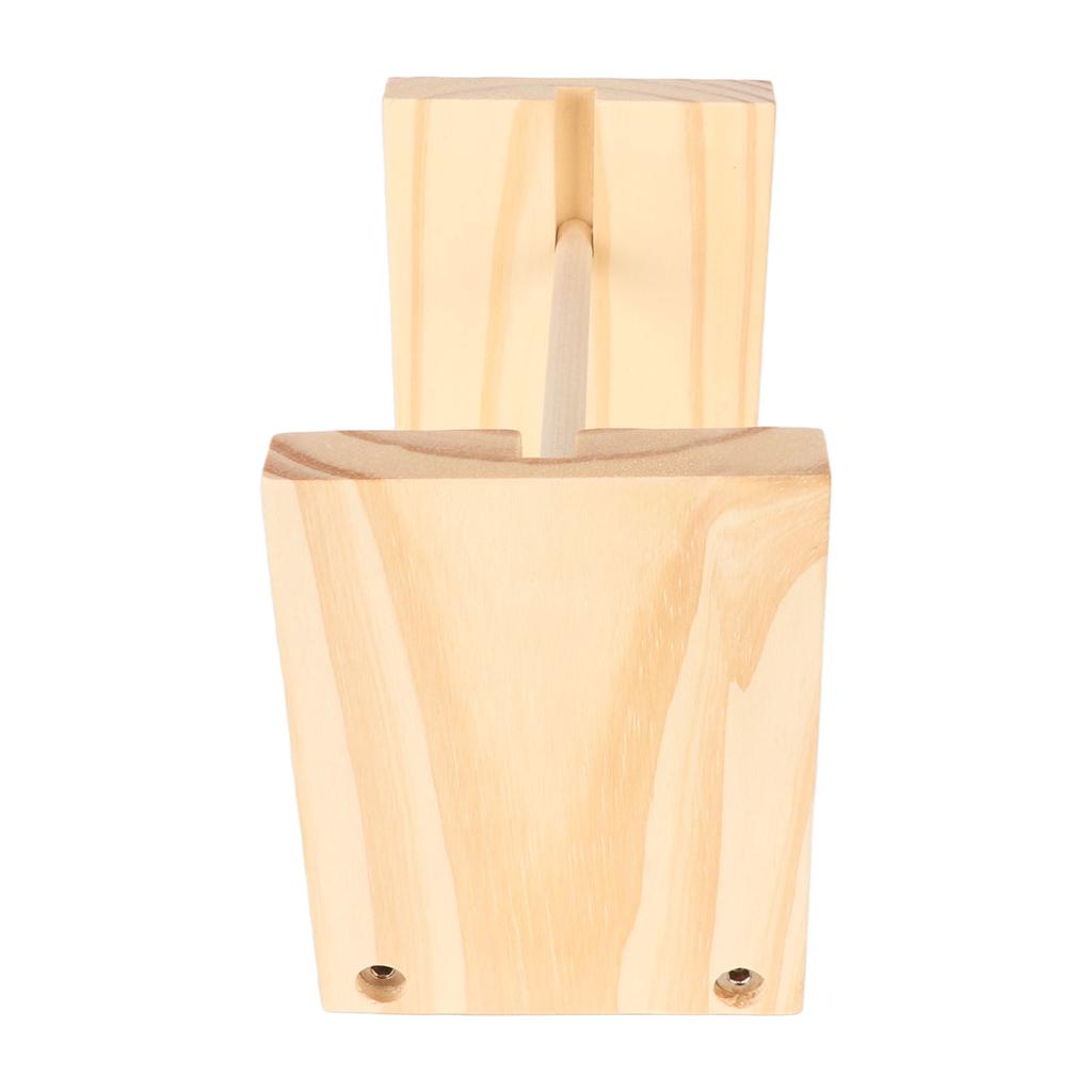 Horizontal Yarn Holder 20cm Spindle Length Increase Speed DIY Wooden Yarn Holder for Sewing