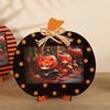 Halloween Wooden Photo Frame Ornament Perfect Party Decor And Photo Prop - Festive Durable Ideal For Halloween Celebrations