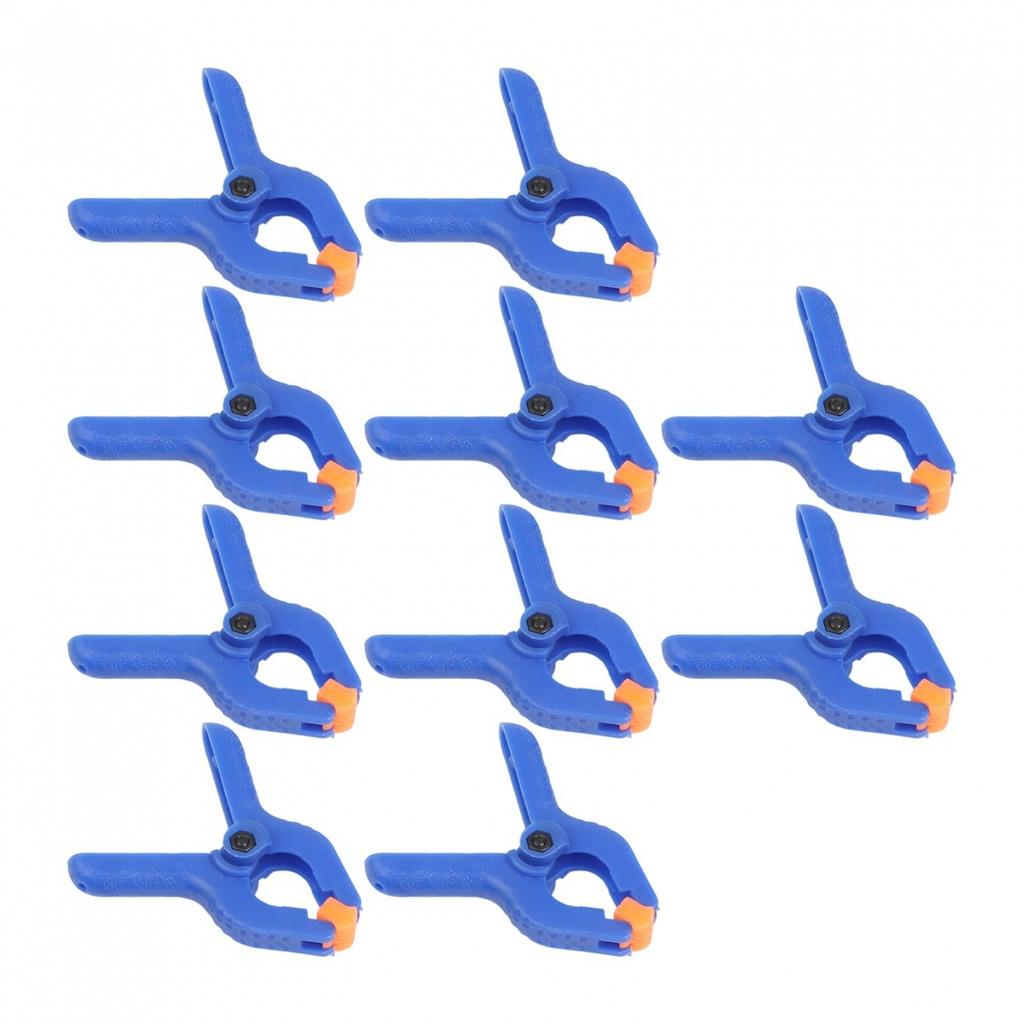 Kit Federklemmen Schwerlast 10 Stück 2 Zoll Holzbearbeitungswerkzeuge Kunststoff Neu