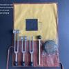 Three-Piece Tuning Fork Set: 128Hz, 256Hz, 512Hz - Includes Resonance Tuning and Ear Picking Tools.