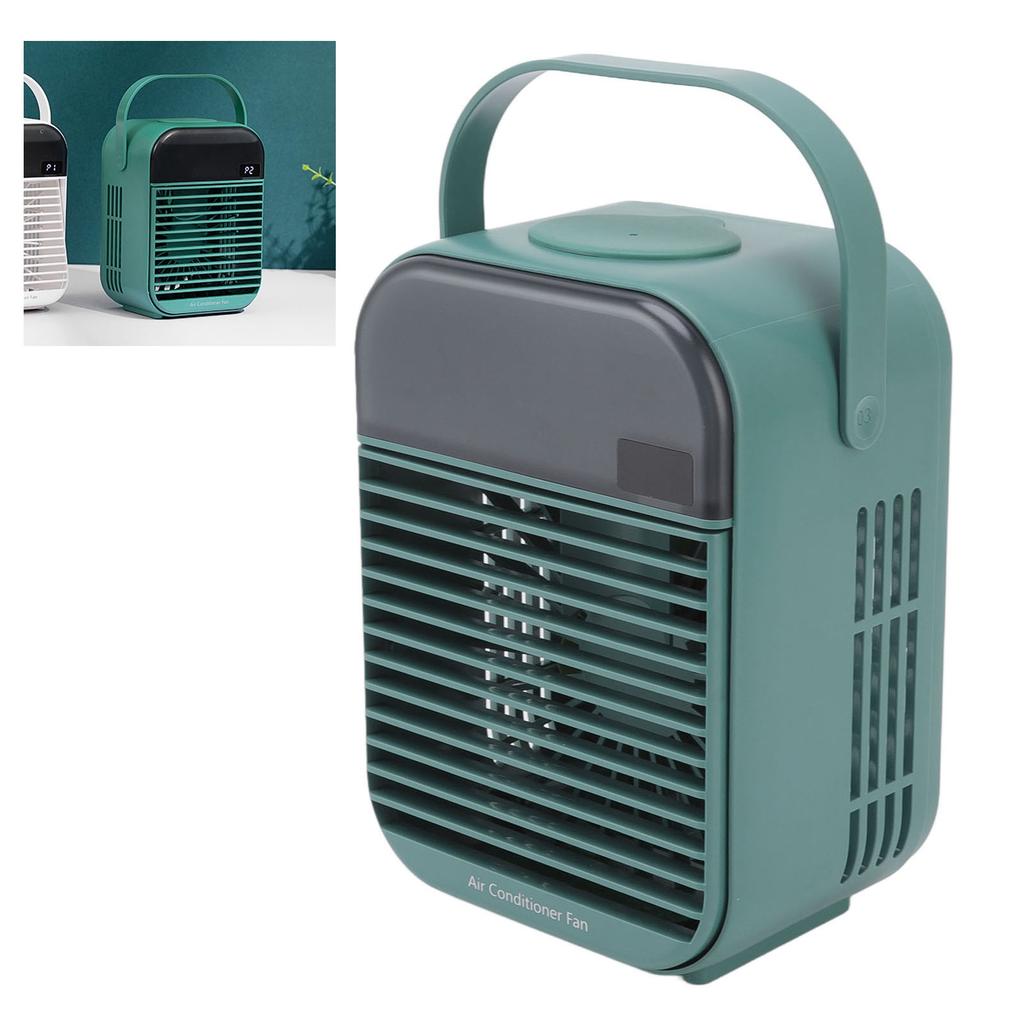 Portable   Conditioner Fan 3 Wind Speed Efficient Misting Low Noise USB   Conditioner Cooling Fan with Night Light