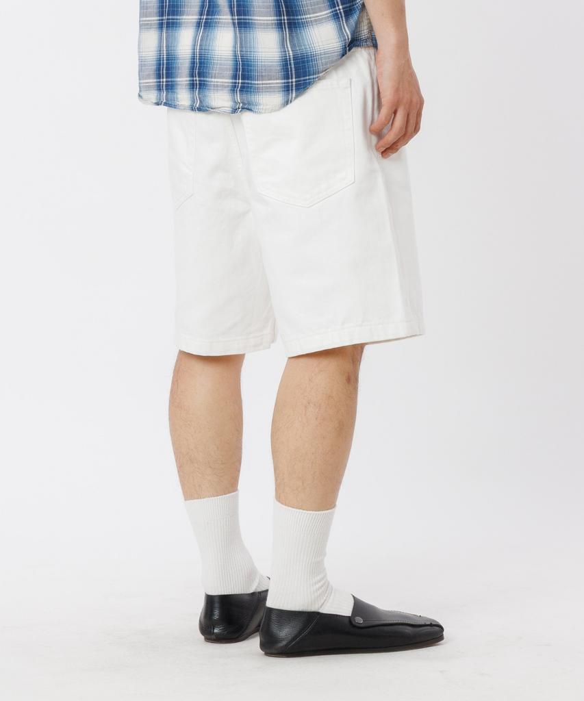 Modenaleudeo Regular Bermuda Shorts (White)