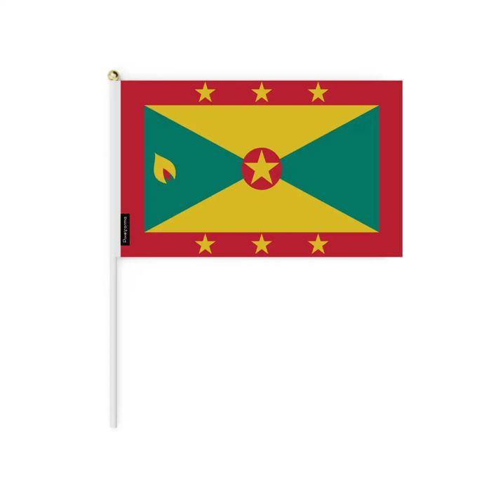 Drapeau Mini - Non spécifié - Grenade - 20 x 30 cm - 100 pièces - Polyester résistant