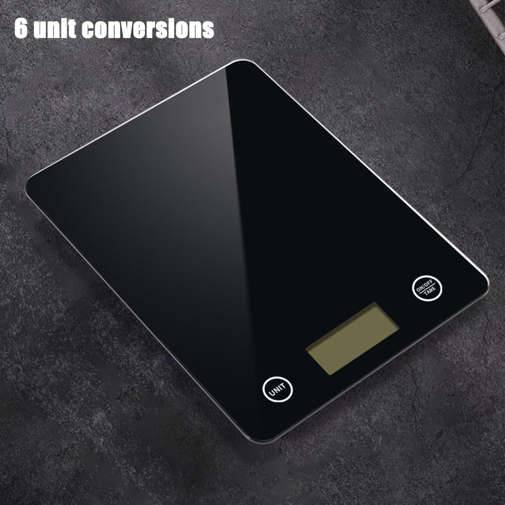 Kitchen Baking Electronic Scale Household Waterproof Touch Screen Digital Food Scale With Lcd Display