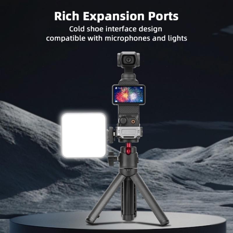 Expansion Adapter for Pocket 3 Fast Mount Replacement Cold Shoe Bracket Multifunctional Expansion Frame Accessories