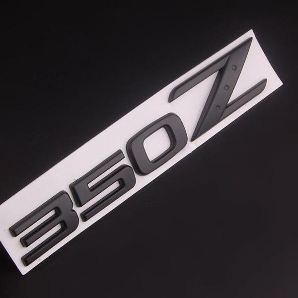 350Z/370Z Aluminum Alloy / ABS Chrome/Black/Silver Car Auto Emblem Badge Stickers for 350Z 370Z Fairlady Z Z33 Z34