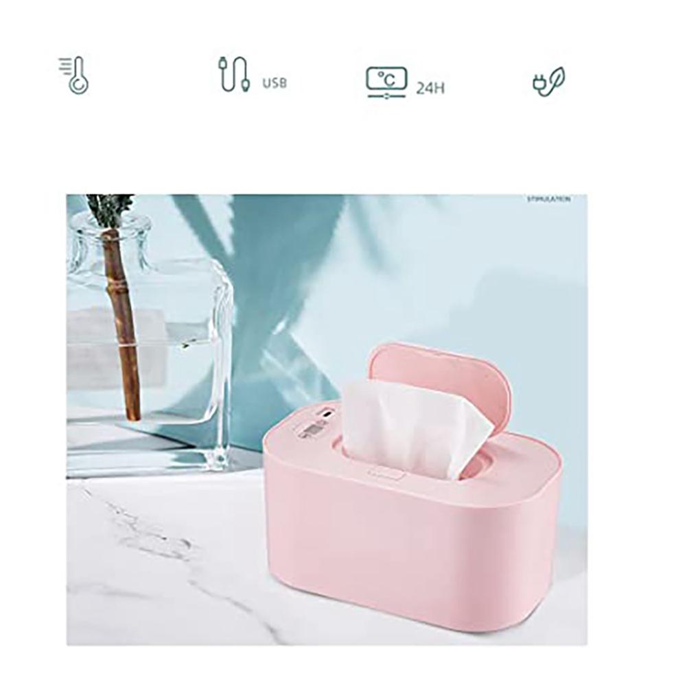 Good-New Baby Wipe Warmer Napkin Heating Warmer Home Use Mini Wipe Warmer Car Use Wipe Warmer White