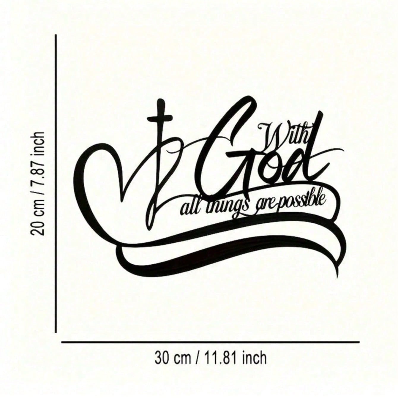 Iron Wall Art Home Decor Metal Wall Sculpture Modern Office Decor Kitchen Sign разноцветный