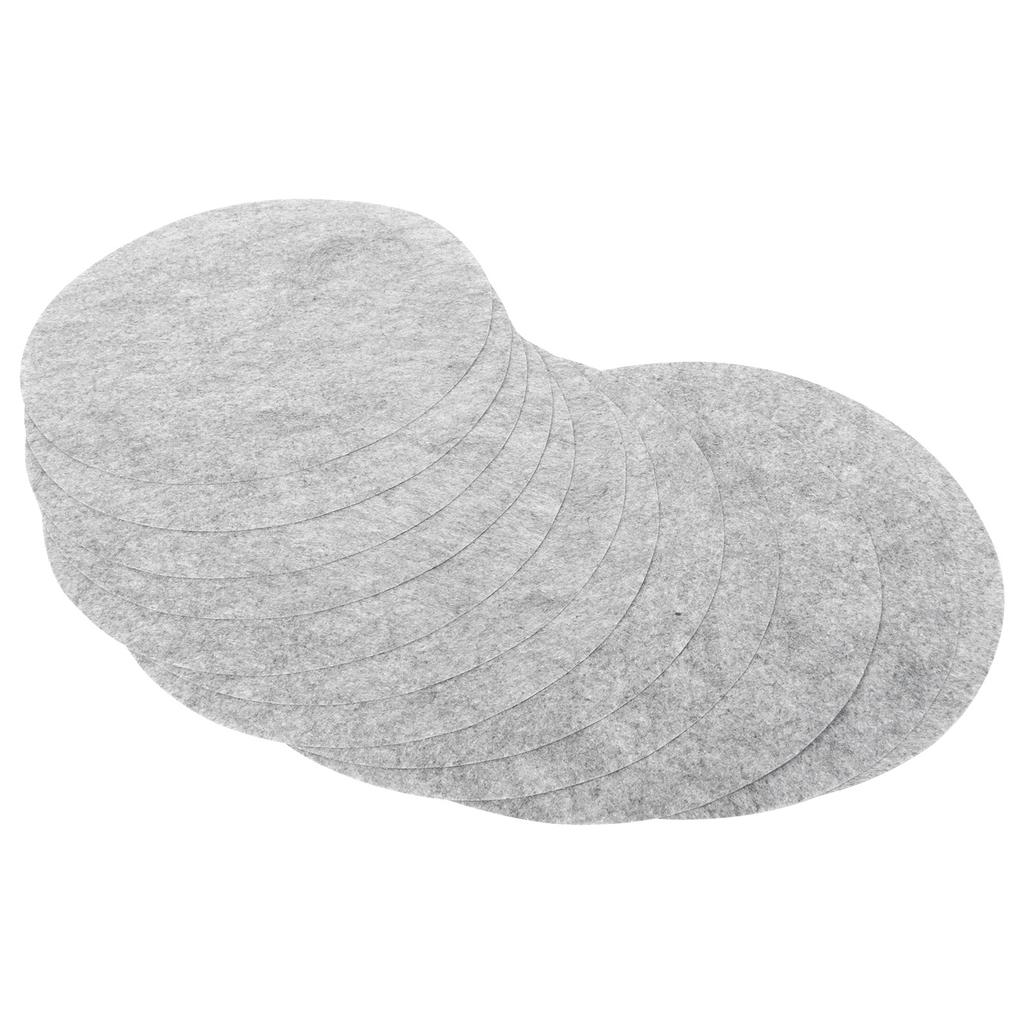 Soft Felt Plate Dividers Pan Separator Pads Cookware Bakeware Dish Pot Stacking ProtectorsGray 48PCS