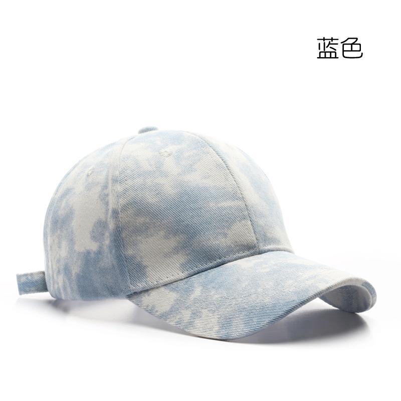 

Модная бейсбольная кепка с вышивкой, летняя уличная регулируемая шляпа в стиле хип-хоп, шляпа Snapback с костями синий