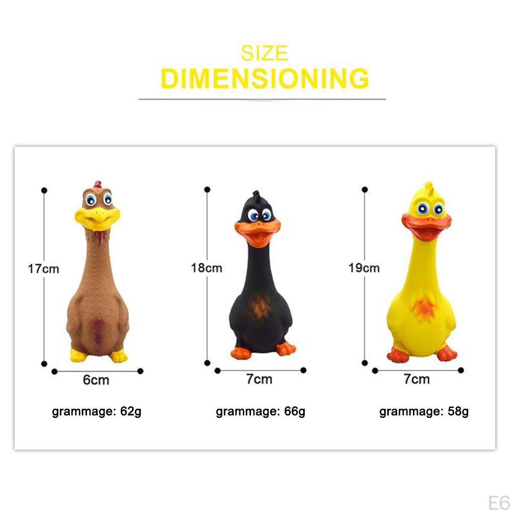 Squeaky Chicken Toy - Fun and Exciting Pet Chew for Dogs Cats